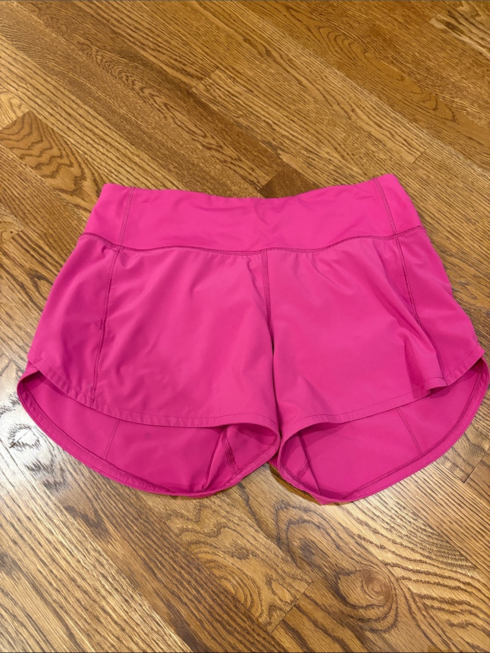 lululemon athletica Bright Pink Running Shorts